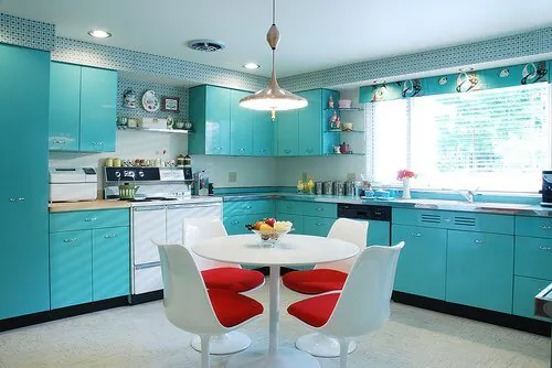 Vintage Metal Kitchen Cabinets