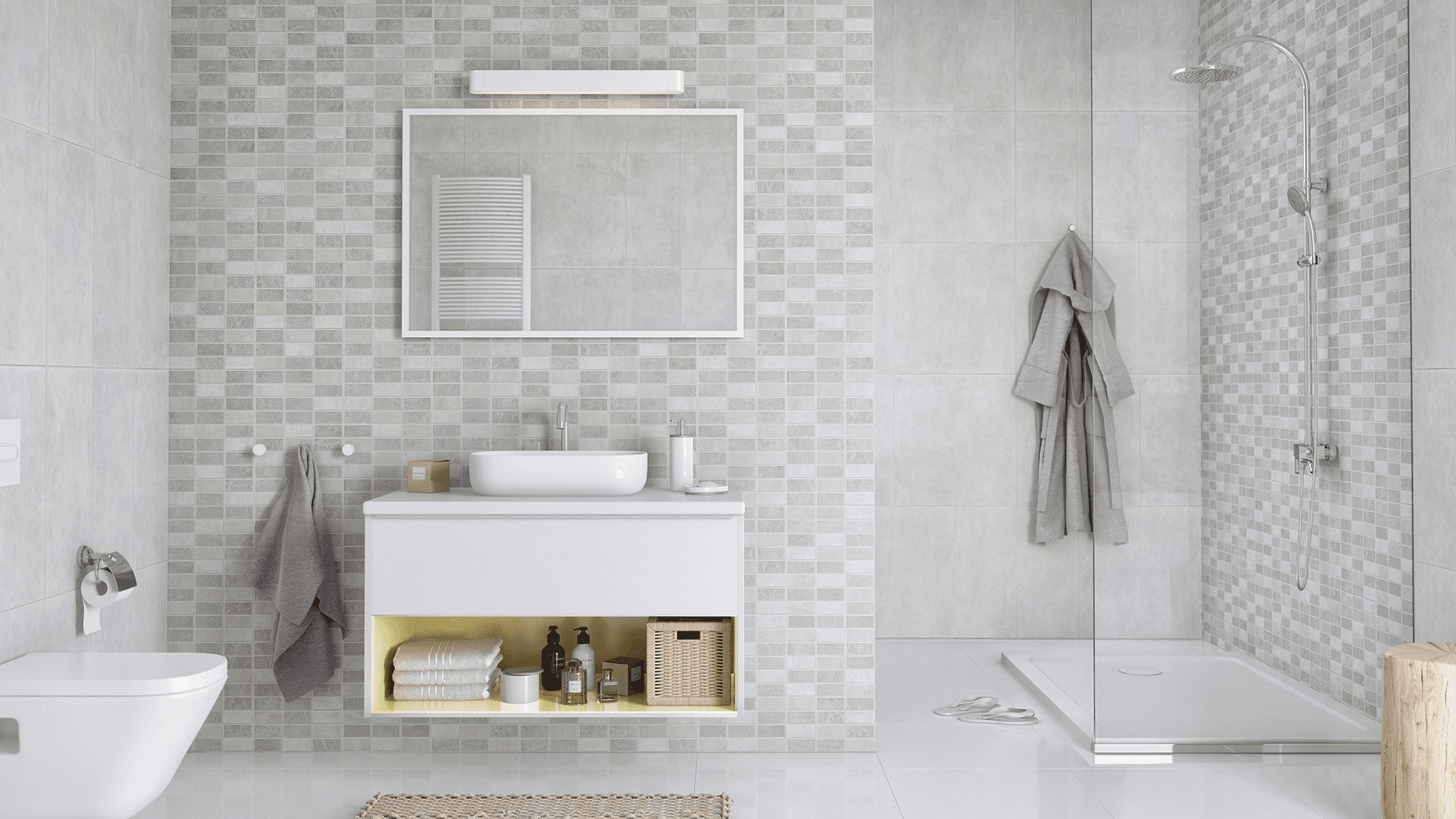 Bathroom Wall Panels – Waterproof, Modern & Easy to Fit Cladding