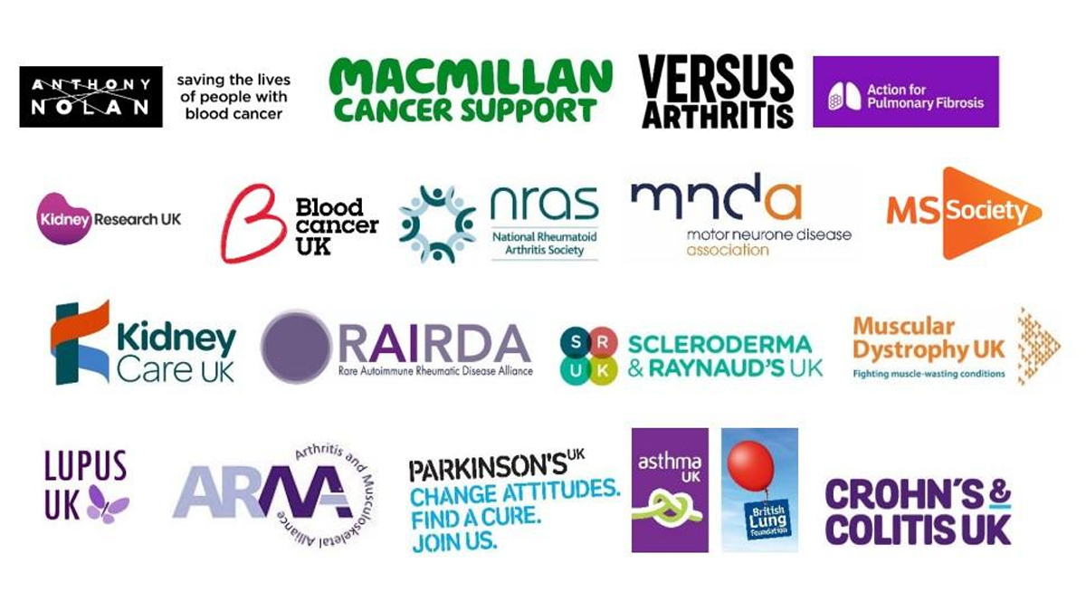 list of cancer charities uk