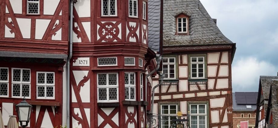 Traditional German village houses representing property tax rules for foreign buyers in Germany