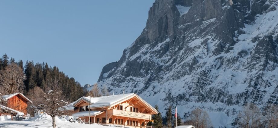 Swiss alpine chalet representing property purchases restricted under Lex Koller